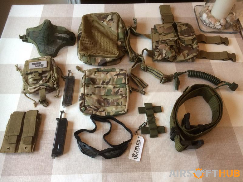 Airsoft tactical gear - Used airsoft equipment