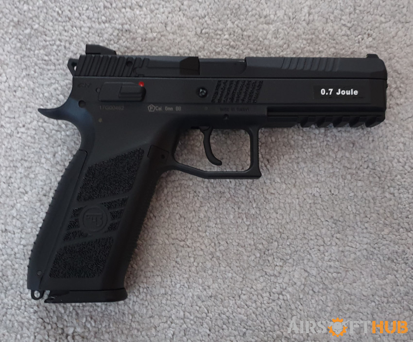 ASG CZ P-09 GBB PISTOL - Used airsoft equipment