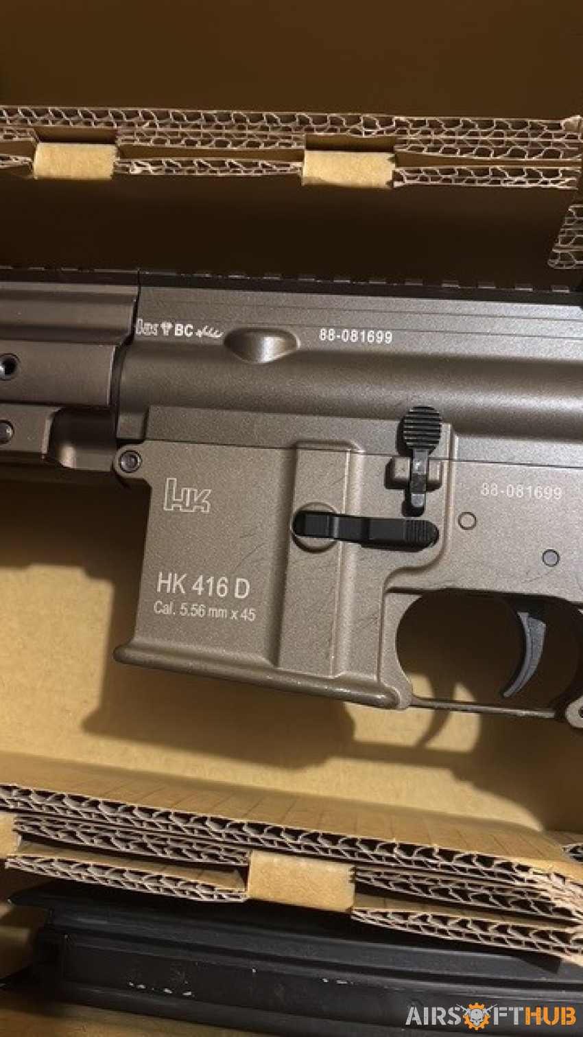 HK T416 Delta (Dark Earth) - Used airsoft equipment