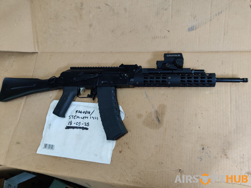 Upgraded AK74/M - Gate Titan - Used airsoft equipment