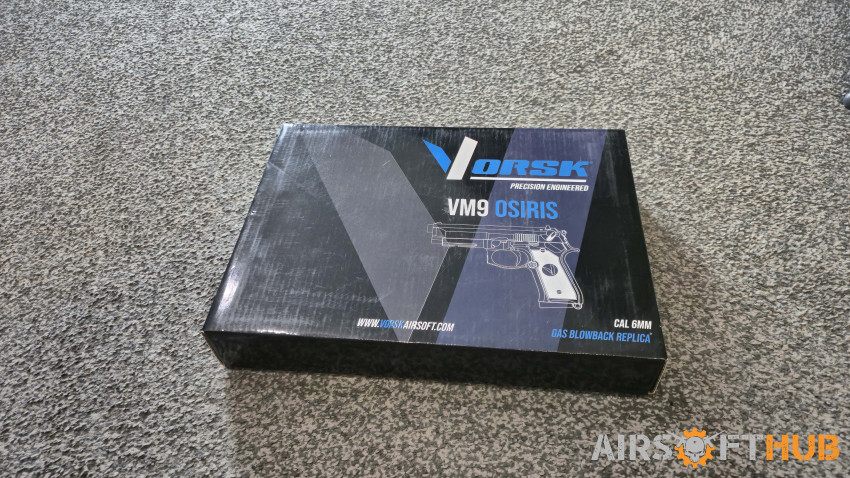 NEW Vorsk VM9 Osiris GBB Auto - Used airsoft equipment