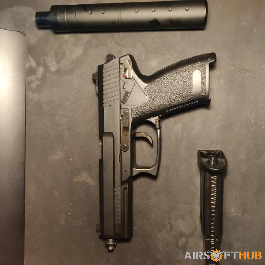 ASG MK23 Suppressed Pistol - Used airsoft equipment