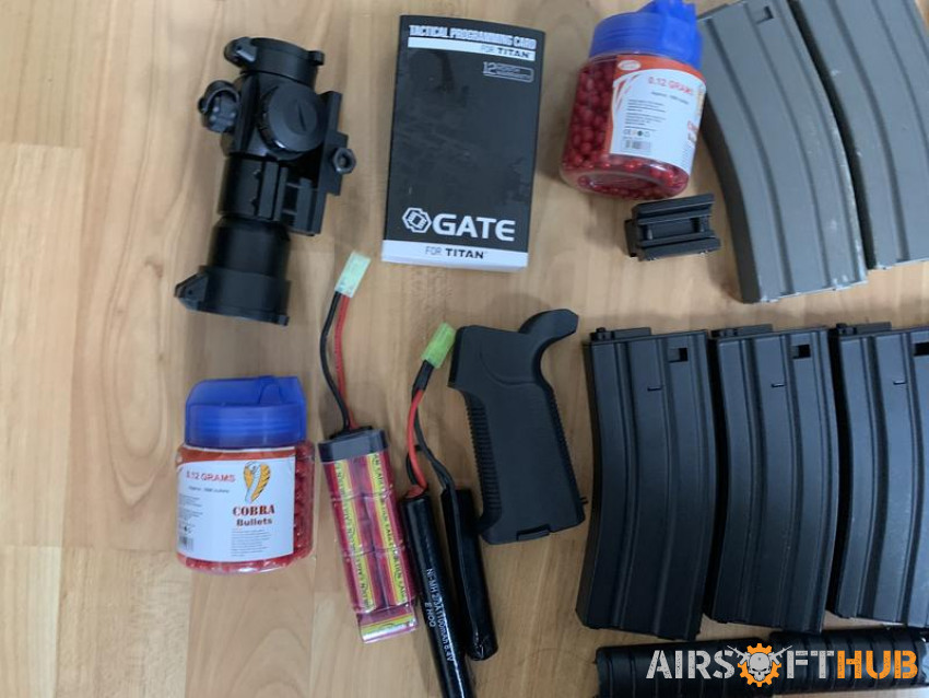 Job lot of accessories - Used airsoft equipment