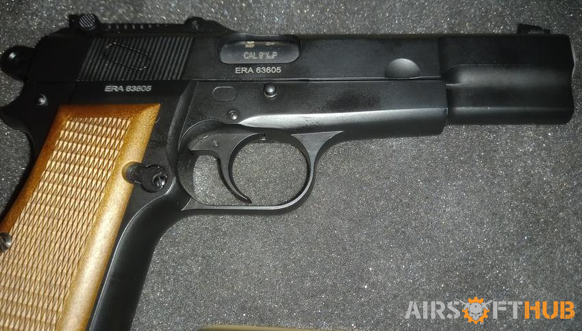 WE BROWNING HI POWER. - Used airsoft equipment