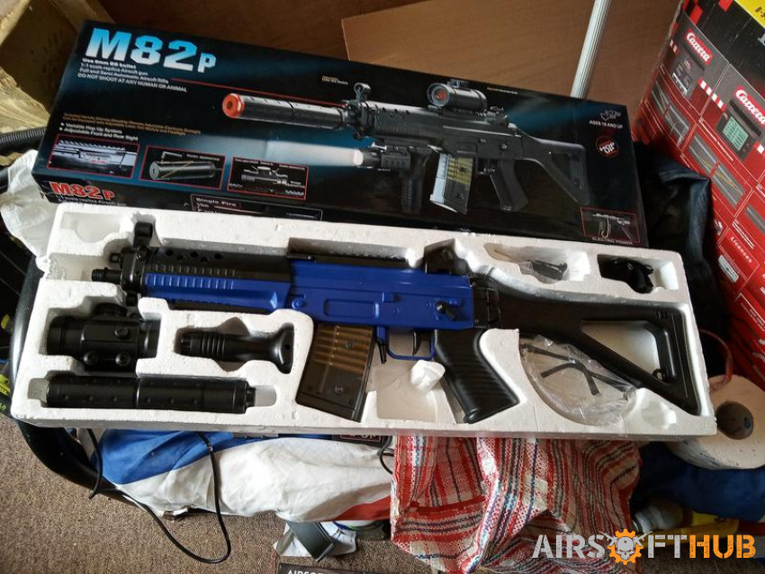 m82p assault rifle - Used airsoft equipment