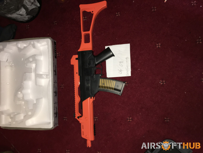 G36 Orange Two Tone Spring NEW - Used airsoft equipment