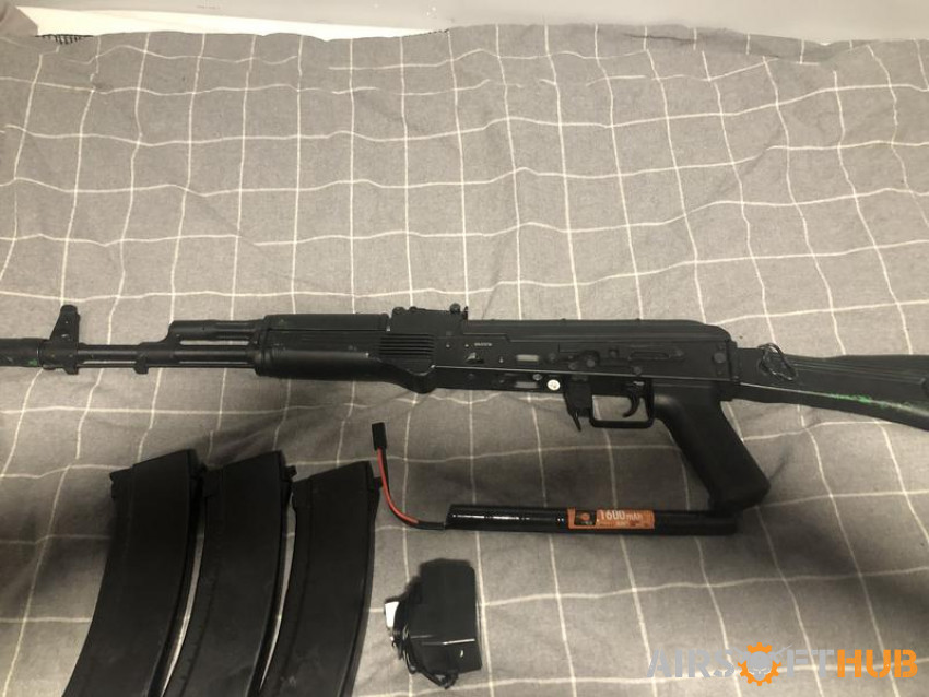 Cyma ak74 BLUE 2TONE AVAILABLE - Used airsoft equipment