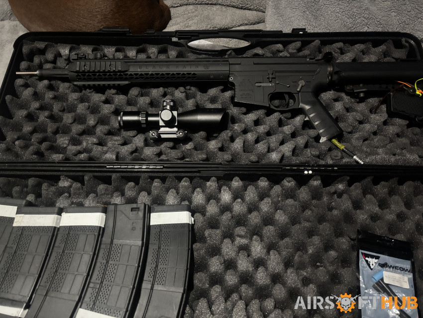 Kings arms black rain hpa - Used airsoft equipment