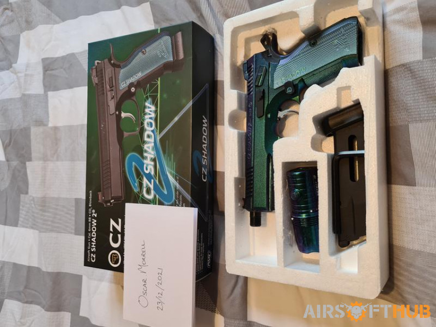ASG CZ Shadow 2 - Custom paint - Used airsoft equipment