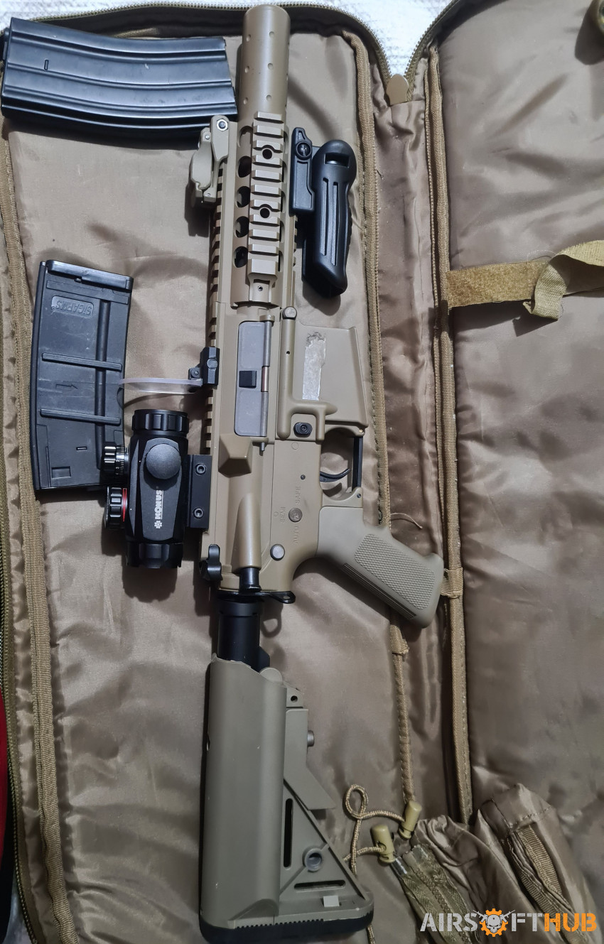 SIG SAUER 556 and SMG - Used airsoft equipment
