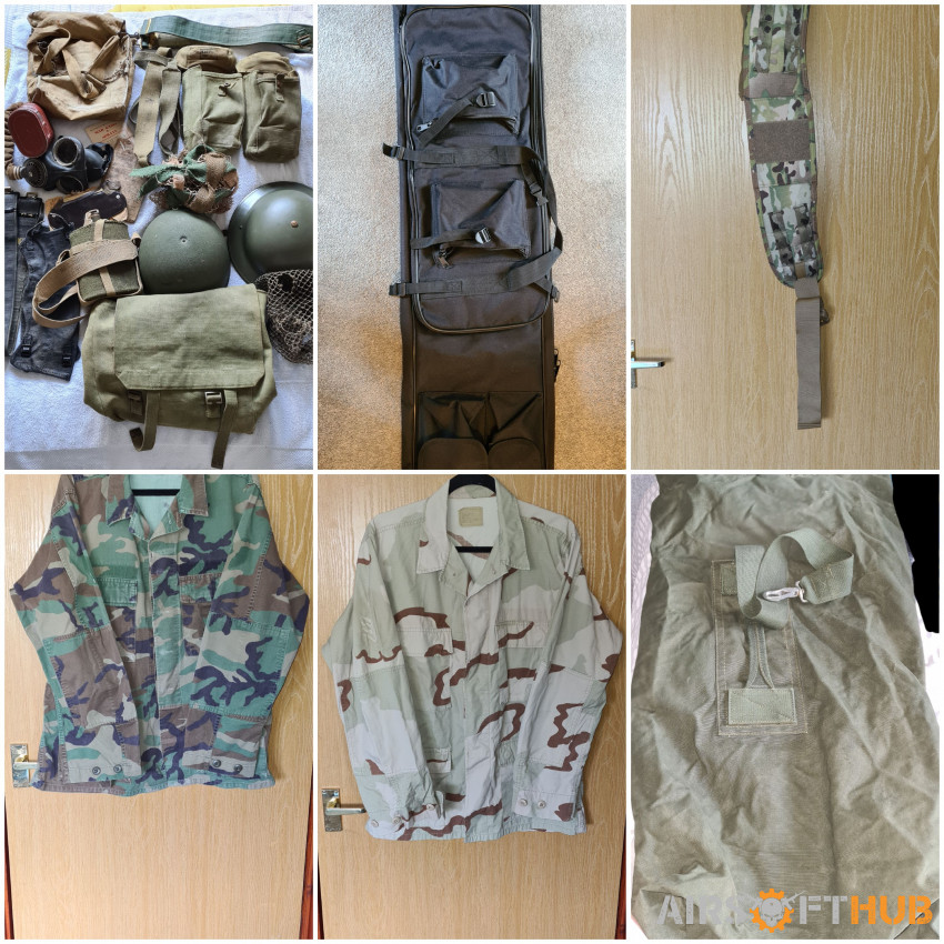 All kit has to go - Used airsoft equipment