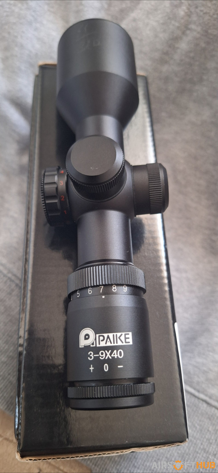Paike 3-9x40 scope - Used airsoft equipment