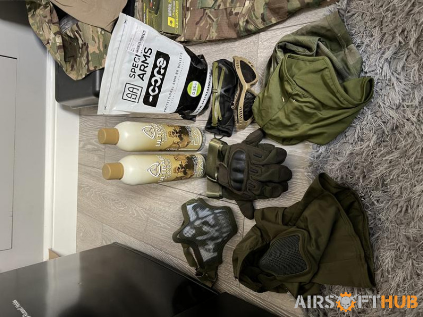 Load out - Used airsoft equipment