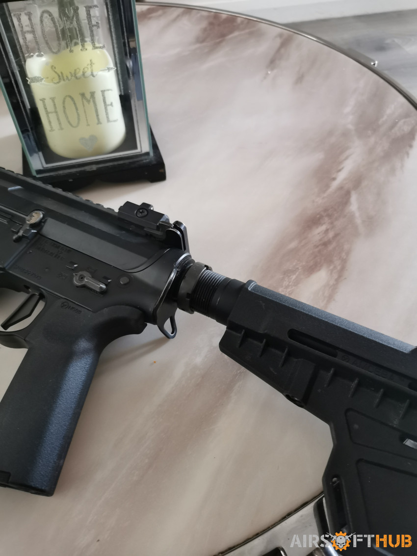 Ares M45s with drum mag - Used airsoft equipment