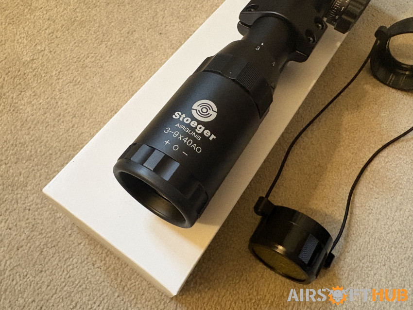 Stoeger 3-9 x40 scope - Used airsoft equipment