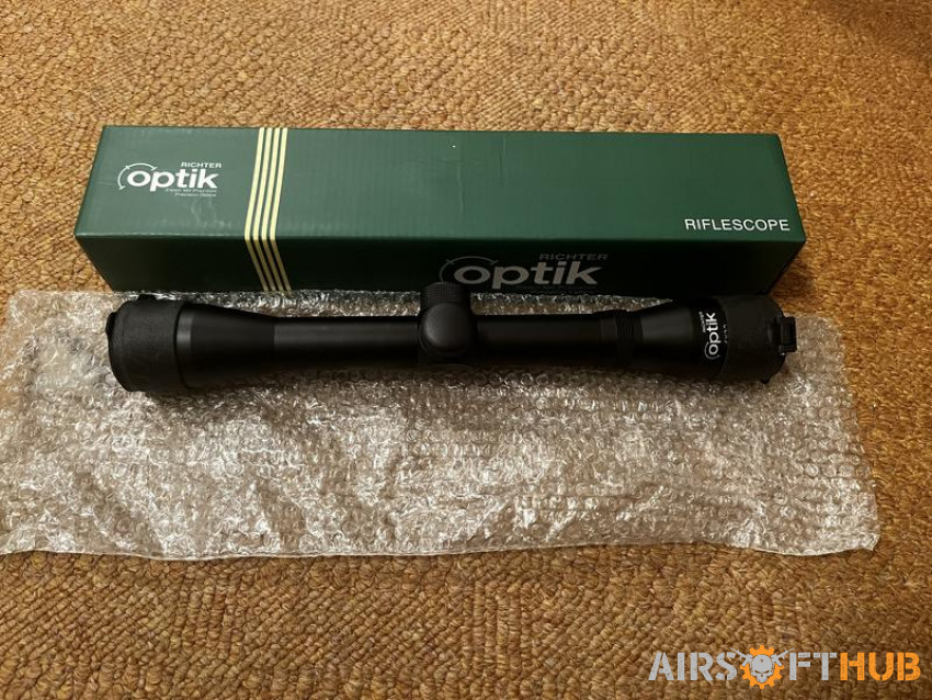 Optic Rifle scope 4x32 - Used airsoft equipment