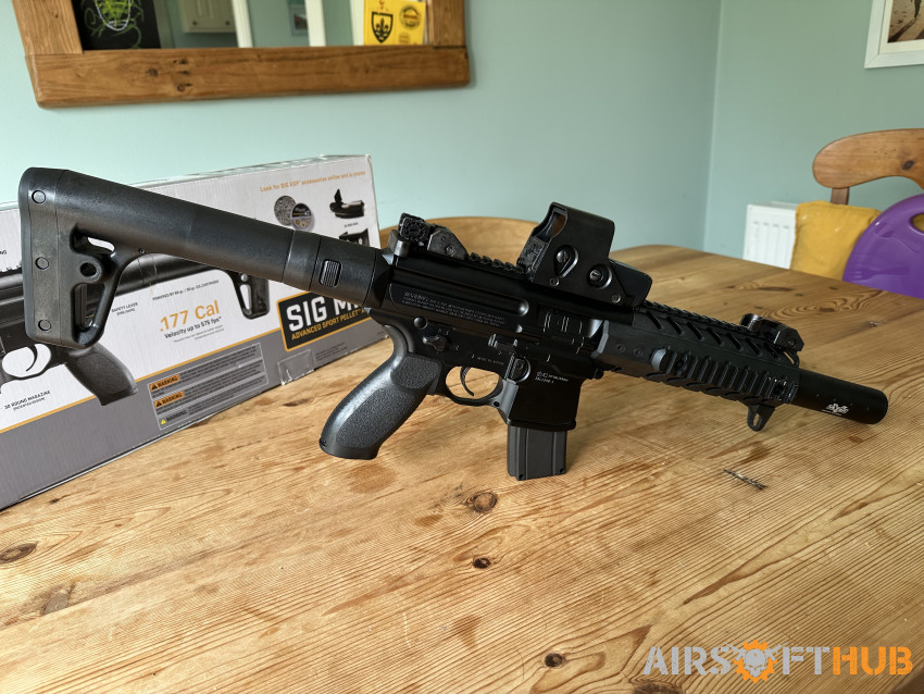 Sig Sauer MPX Black CO2 .177 - Used airsoft equipment