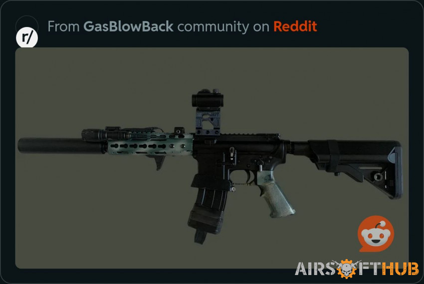 GBBR M4 S&T - WOC KA GE - Used airsoft equipment