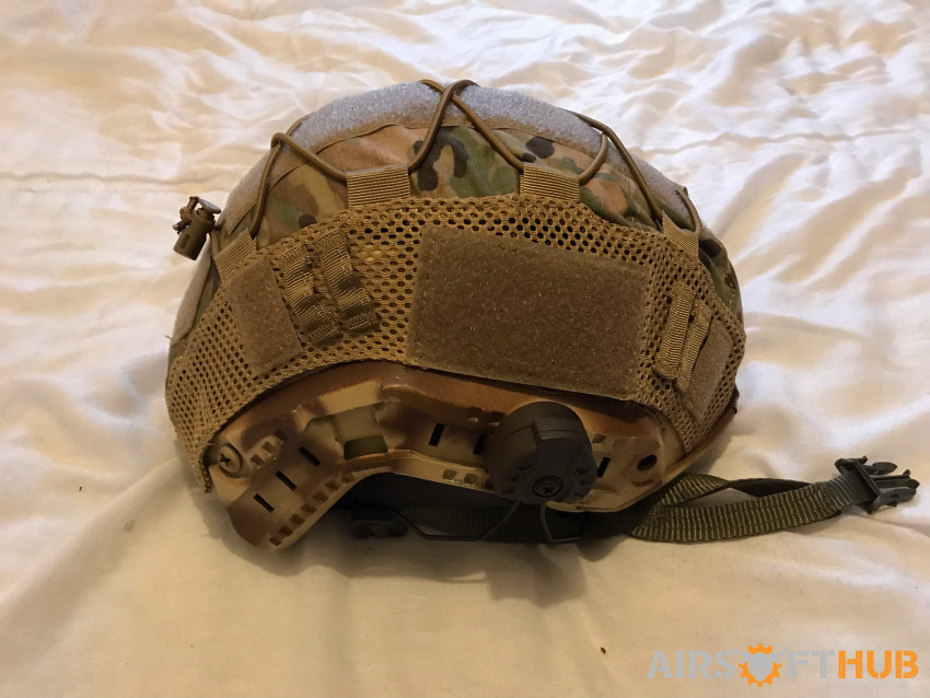Nuprol FAST Helmet Setup - Used airsoft equipment
