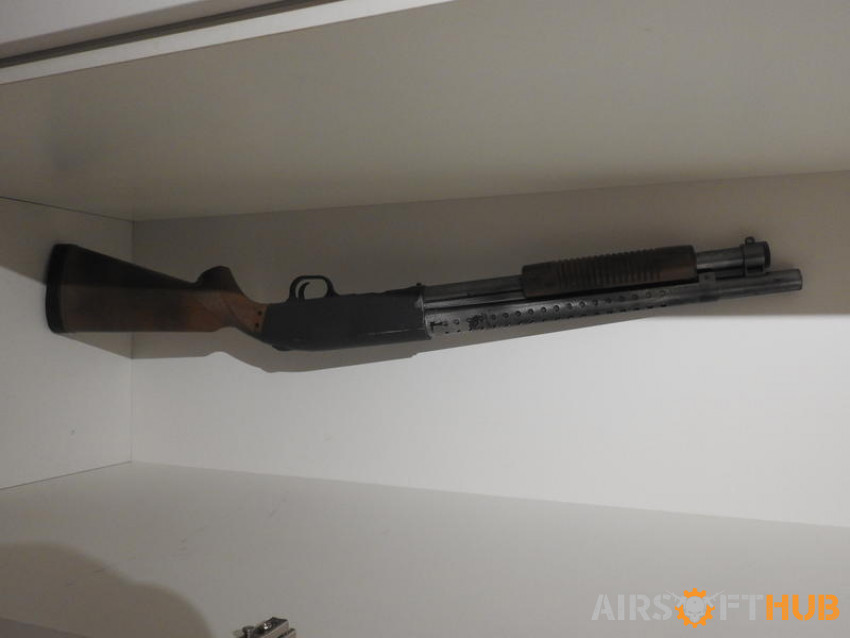 MP003A spring-loaded shotgun - Used airsoft equipment