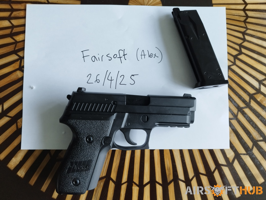 KJW P229 railed - Used airsoft equipment