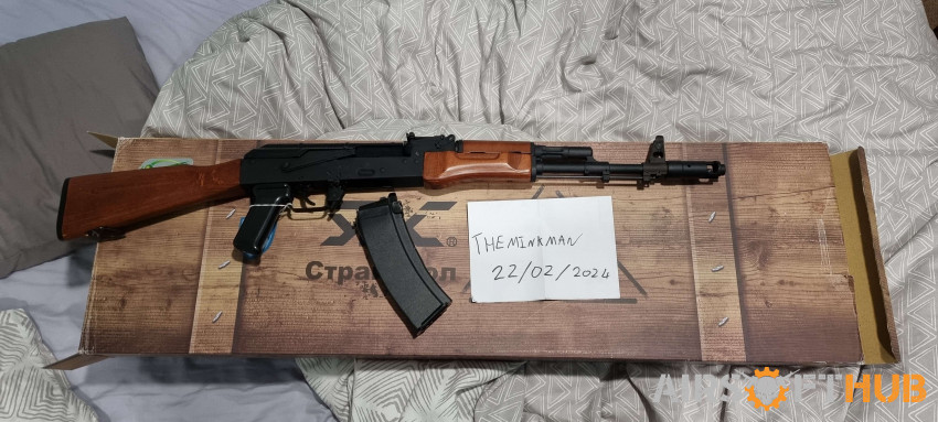 SRC SR74 GBBR AK47 FULL WOOD - Used airsoft equipment