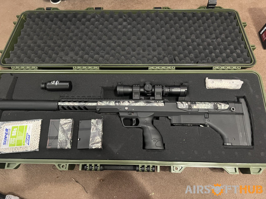 Silverback srs a1 16” covert - Used airsoft equipment