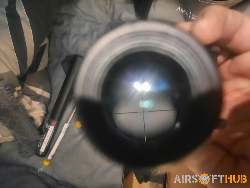 Theta Optics scope 2.5 x 10 - Used airsoft equipment