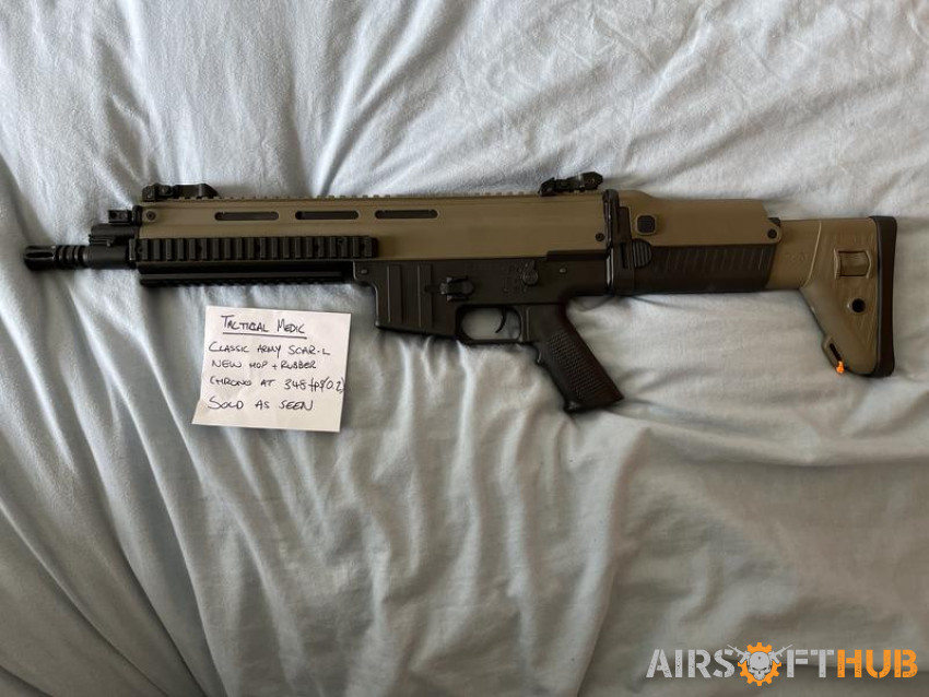 SCAR-L - Used airsoft equipment