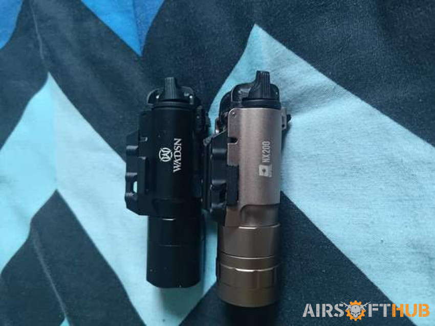 Nuprol NX200 & WADSN X300U-A - Used airsoft equipment