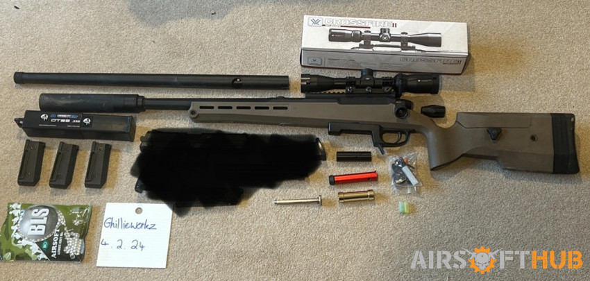 Upgraded Silverback TAC-41 - Used airsoft equipment