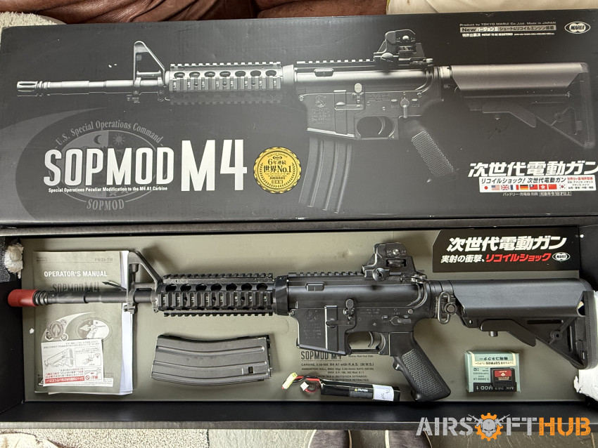 Tokyo Marui sopmod M4 - Used airsoft equipment