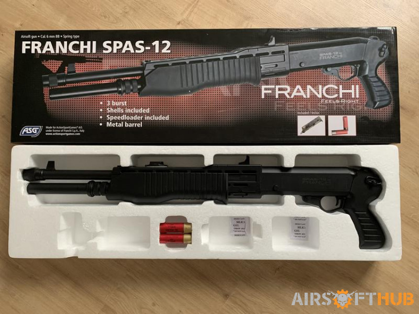 Franchi SPAS-12 shotgun - Used airsoft equipment