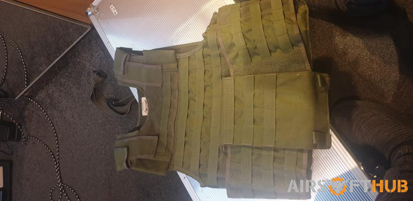 Chest Rig (Green) - Used airsoft equipment