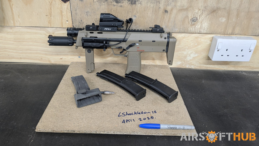 Tokyo Mario MP7 GBBR like new - Used airsoft equipment