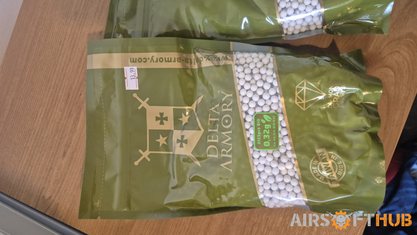 Range of bbs - Used airsoft equipment