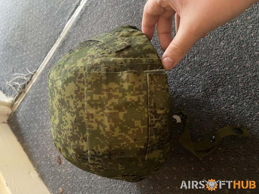 6b47 Helmet Replica w/ cover - Used airsoft equipment