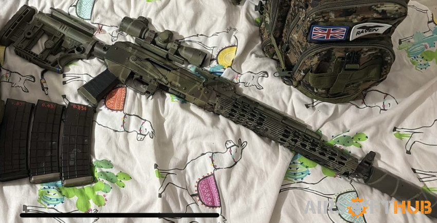 HPA AK DMR - Used airsoft equipment