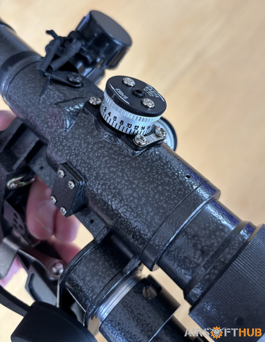 Vector Optics PSO Scope 3-9x - Used airsoft equipment