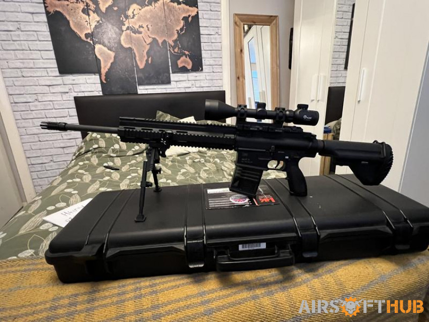 H&k 417 sniper DMR AEG - Used airsoft equipment