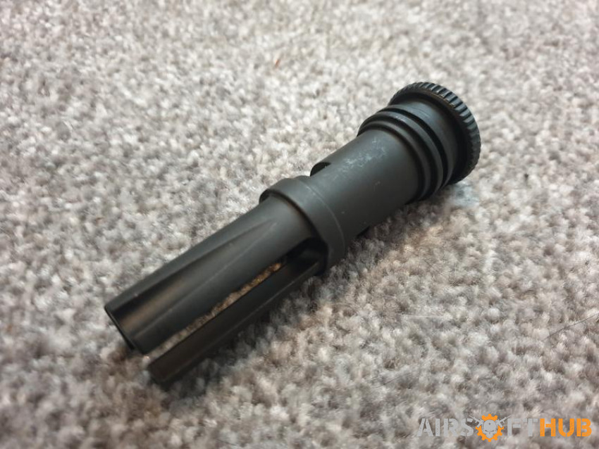 Steel AAC 51T Flash Hider - Used airsoft equipment