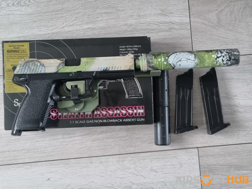 STTI MK23 Custom Paint - Used airsoft equipment