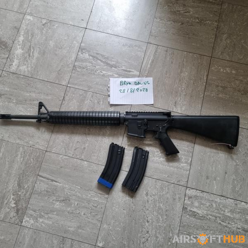 WE M16A3 - Used airsoft equipment