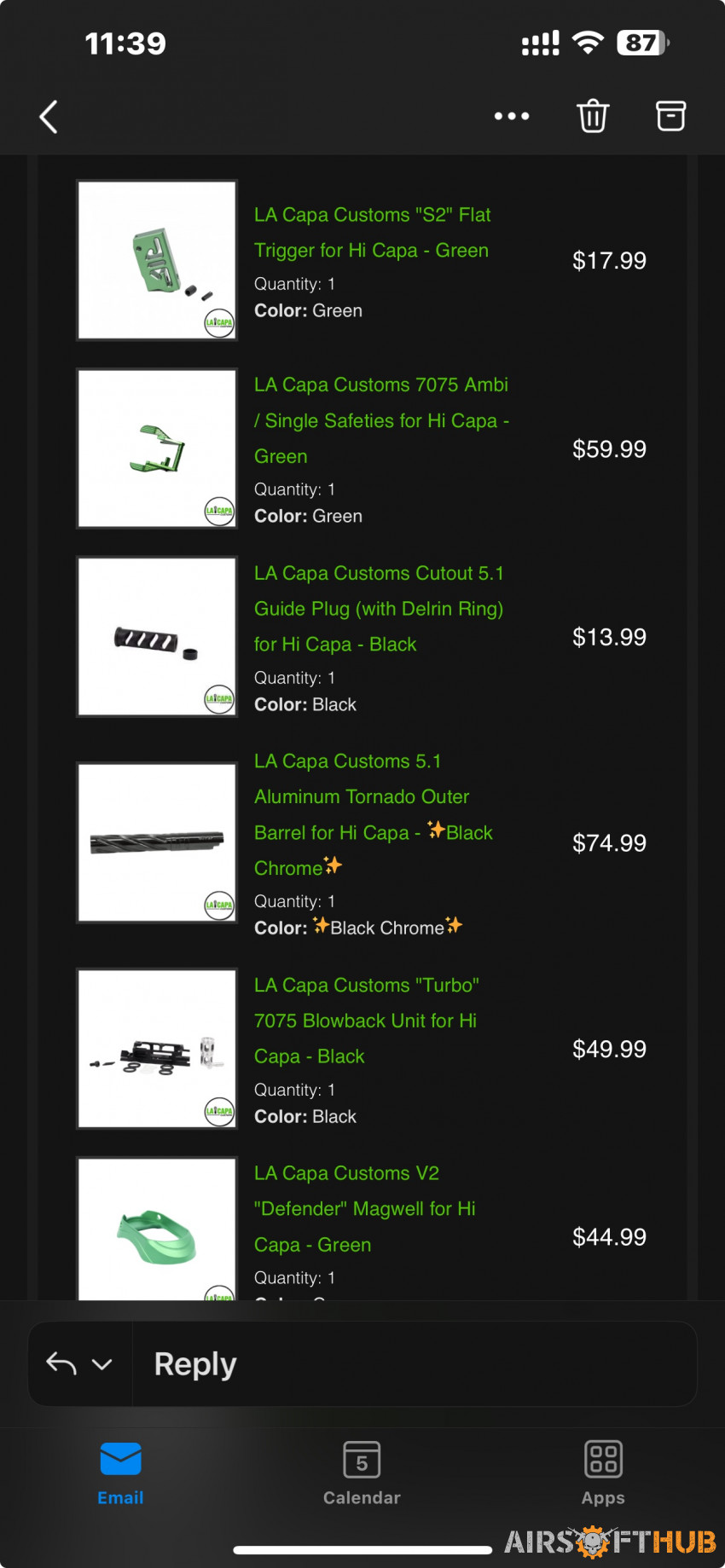 Custom hicpa /gear - Used airsoft equipment