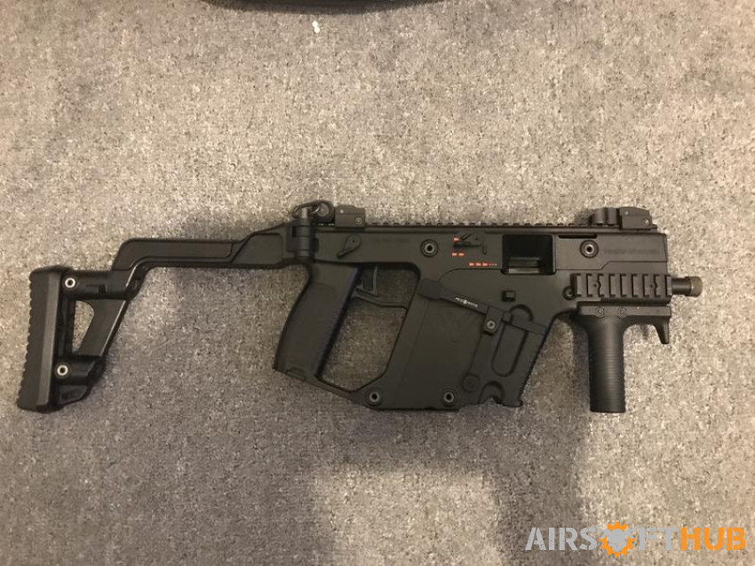 KWA Kriss Vector RATECH UPGRAD - Used airsoft equipment