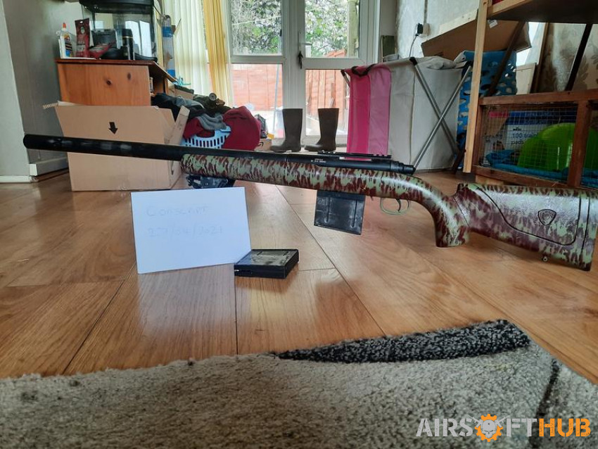 Apm m40a3 sniper needs feed ra - Used airsoft equipment