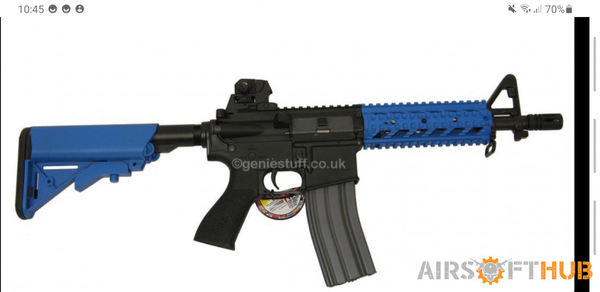 Wanted Two tone assault rifle - Used airsoft equipment