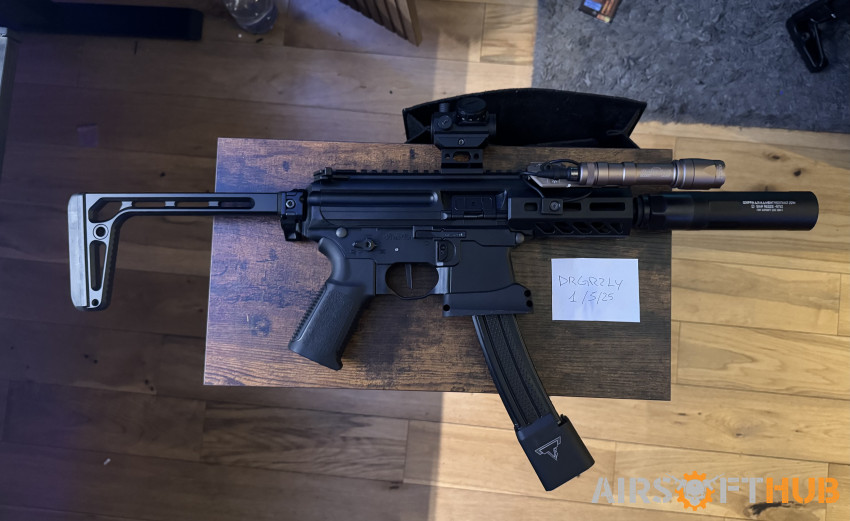 Upgraded Sig MPX-K Sportline - Used airsoft equipment