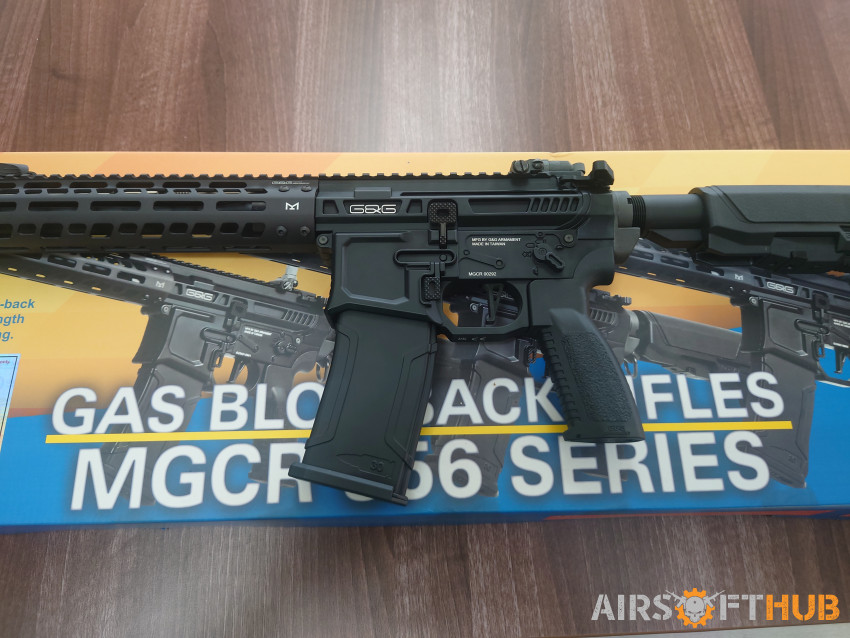 G&G mgcr gas blow back rifle - Used airsoft equipment