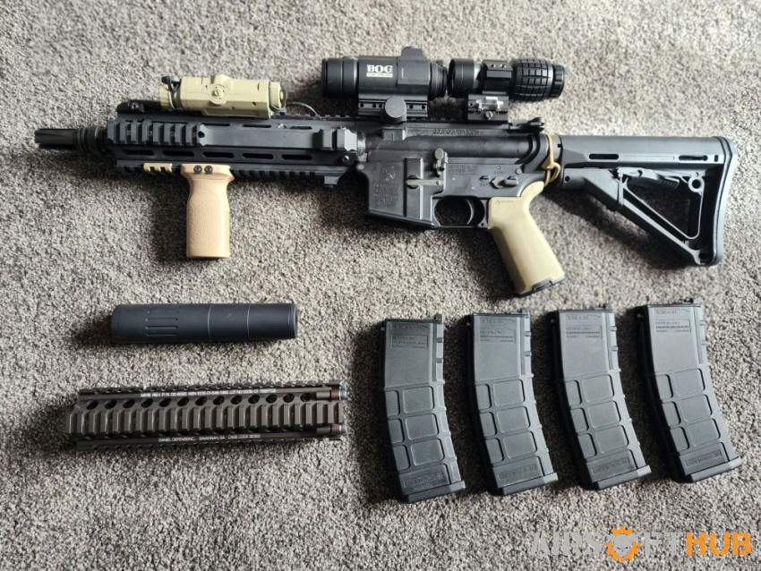 GHK MK18 MOD1 GBBR Airsoft - Used airsoft equipment